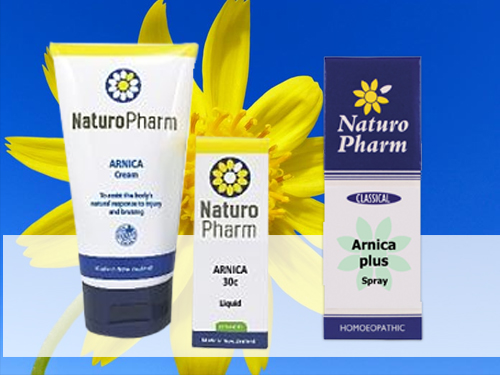 arnica products from naturo pharm