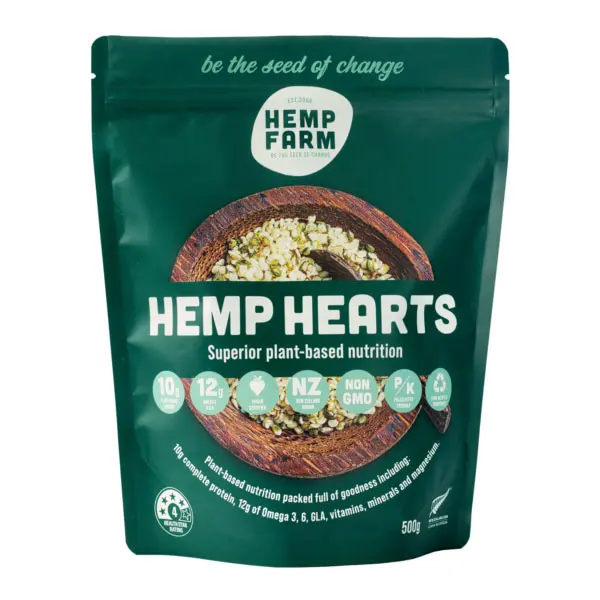 The Hemp Farm - Hemp Hearts Pouch 500g