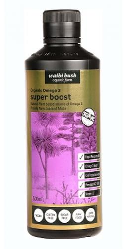 Waihi Bush Organic Omega 3 Super Boost