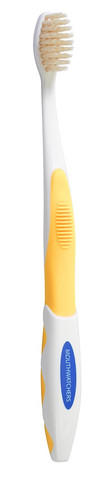 Mouth Watchers Youth Toothbrush Yellow