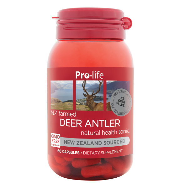 Pro-life NZ Farmed Deer Antler 1500mg