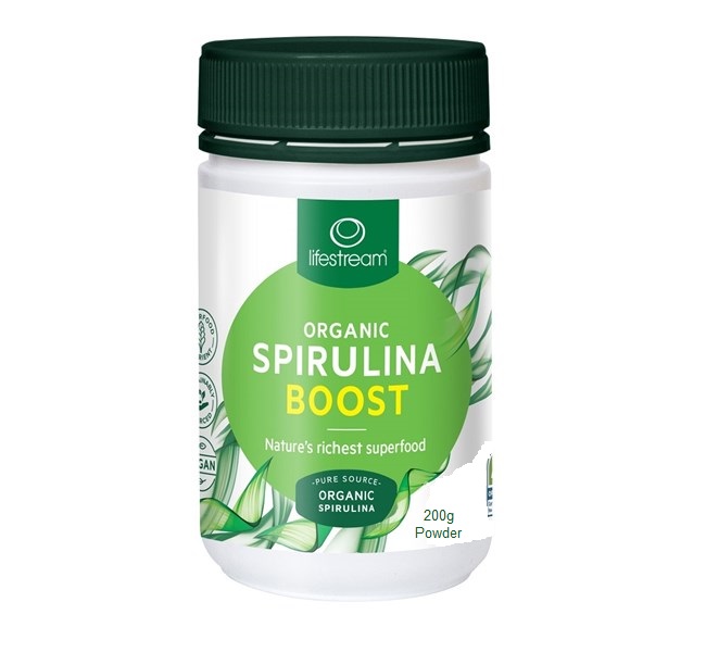 Lifestream Spirulina Certified Organic - Powder