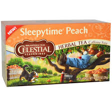 Celestial Seasonings Herbal Tea Caffeine Free Sleepytime Peach