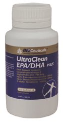 Bioceuticals UltraClean EPA/DHA Plus enteric coated softgel caps