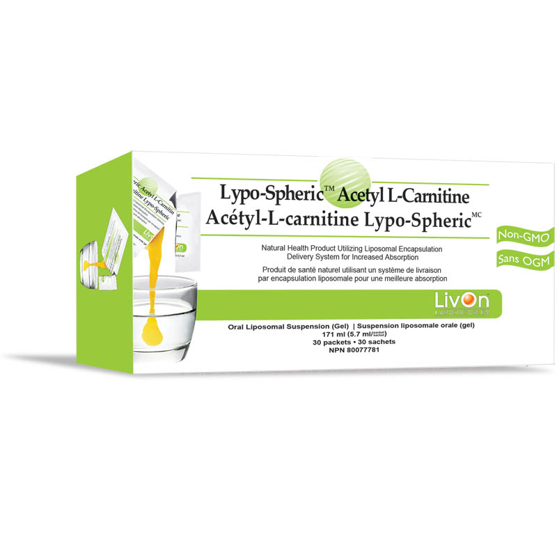 LivOn Laboratories Lypo-Spheric Acetyl L-Carnitine