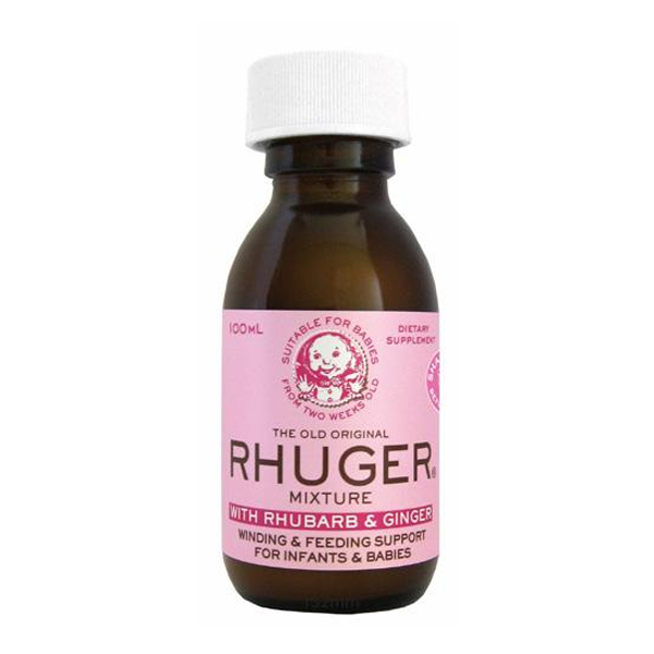 The Rhuger Mixture with Rhubarb & Ginger