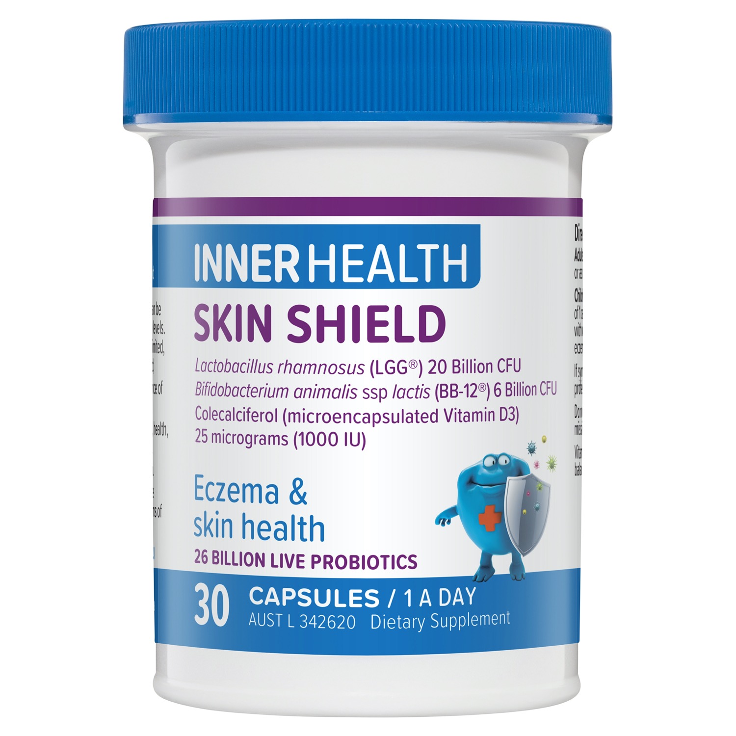 INNER HEALTH Skin Shield INNER HEALTH Eczema Shield Caps - Fridge Free