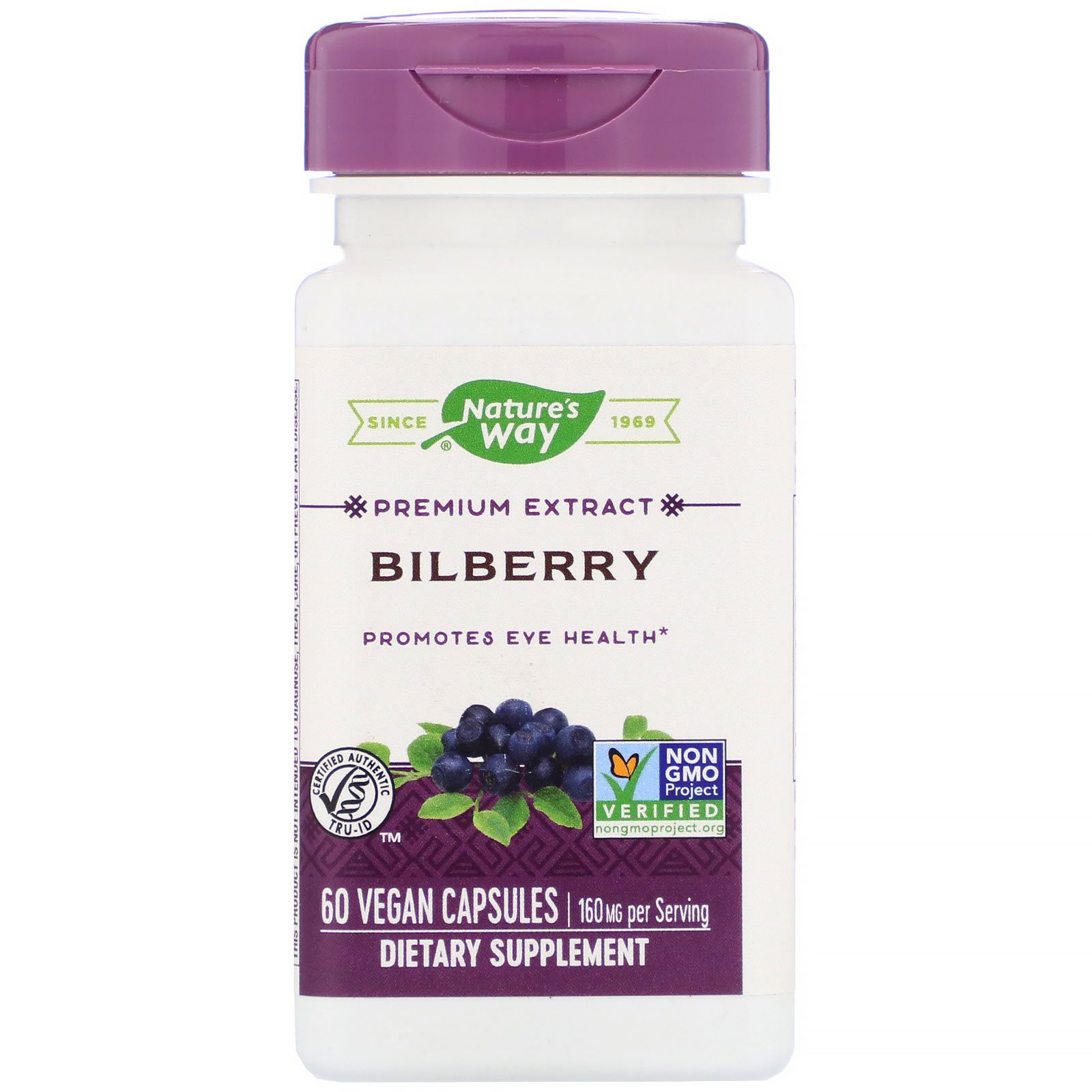 Natures Way Bilberry 80mg