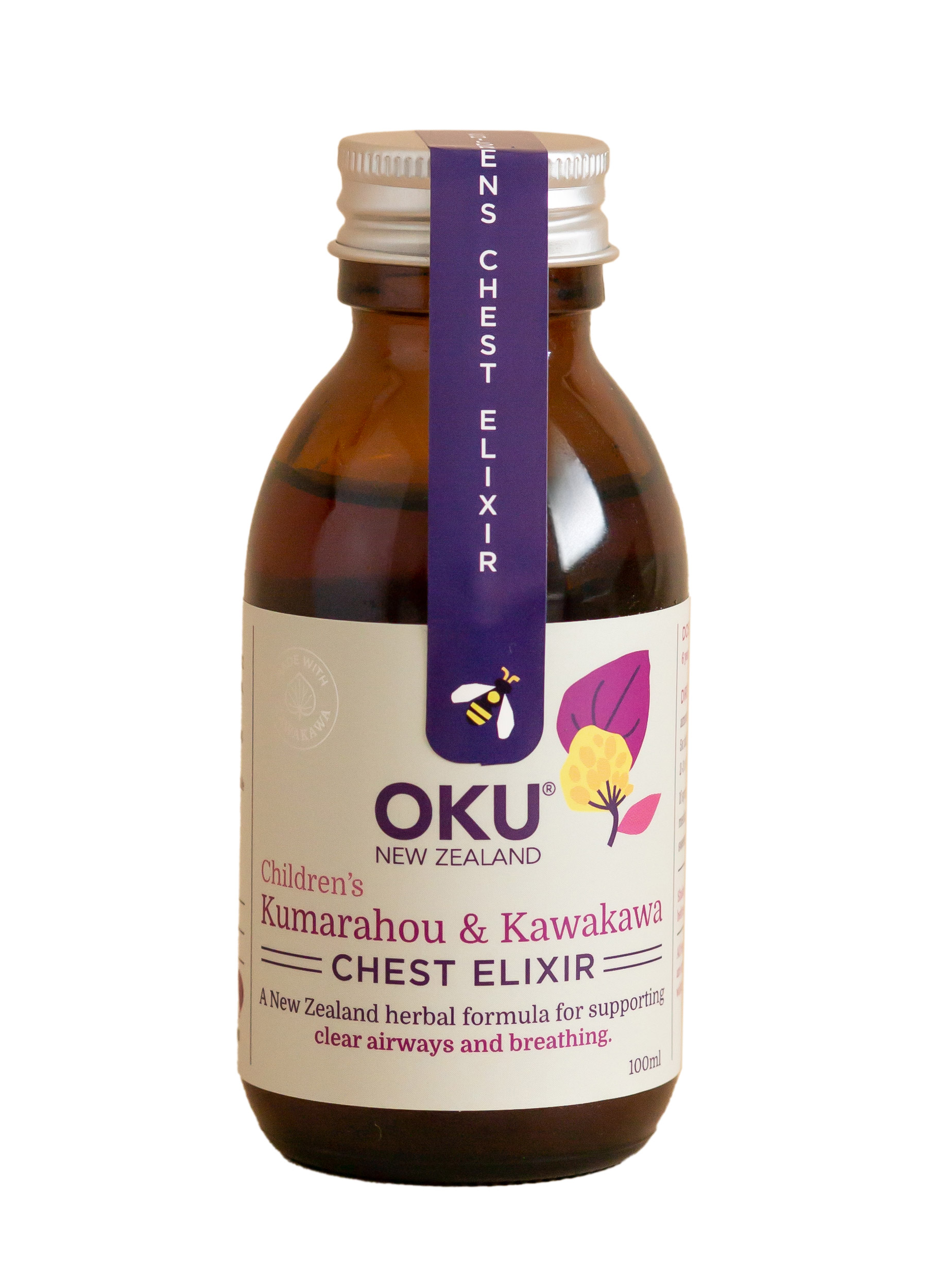 OKU Children\'s Chest Elixir - Kumarahou & Kawakawa