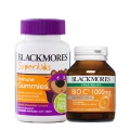 Blackmores Bio C 1000mg + Superkids Immune Gummies Combo