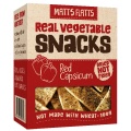 [CLEARANCE] Matt's Flatts Real Vegetable Snacks - Red Capsicum