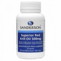 Sanderson Superior Red Krill Oil 500mg