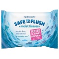 Natracare SAFE-TO-FLUSH Moist Tissues