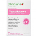 Clinicians Yeast Balance Vaginal Tablets