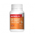 Nutra-Life High Strength Vitamin C 1200mg + Vit D + Zinc