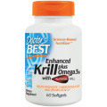 [CLEARANCE] Doctor's Best - Krill Enhanced plus Omega 3's with Superba Krill