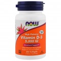 NOW Vitamin D3 5000 IU 