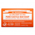 Dr Bronner's Magic Bar Soap - All-One Hemp Pure Castile Soap - Tea Tree